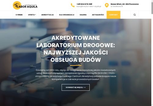 Instytut Badań Inżynierskich LABOR AQUILA Paweł Słaboński